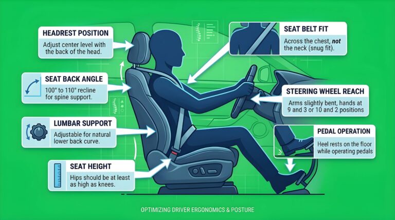 The Commute Crunch: How Your Drive to Work Affects Your Spine